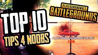 TOP 10 PRO TIPS FOR BEGINNERS (PUBG Mobile) TOP 10 PRO TIPS FOR BEGINNERS (PUBG Mobile)