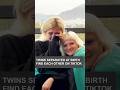 Twins separated at birth find each other on Tiktok