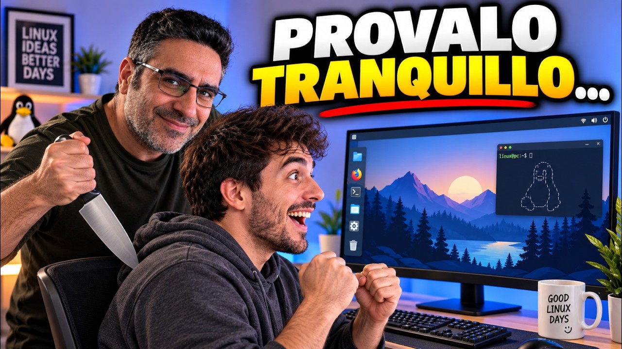 Thumbnail del video Questa DISTRO non la consiglierei neanche al mio PEGGIOR NEMICO