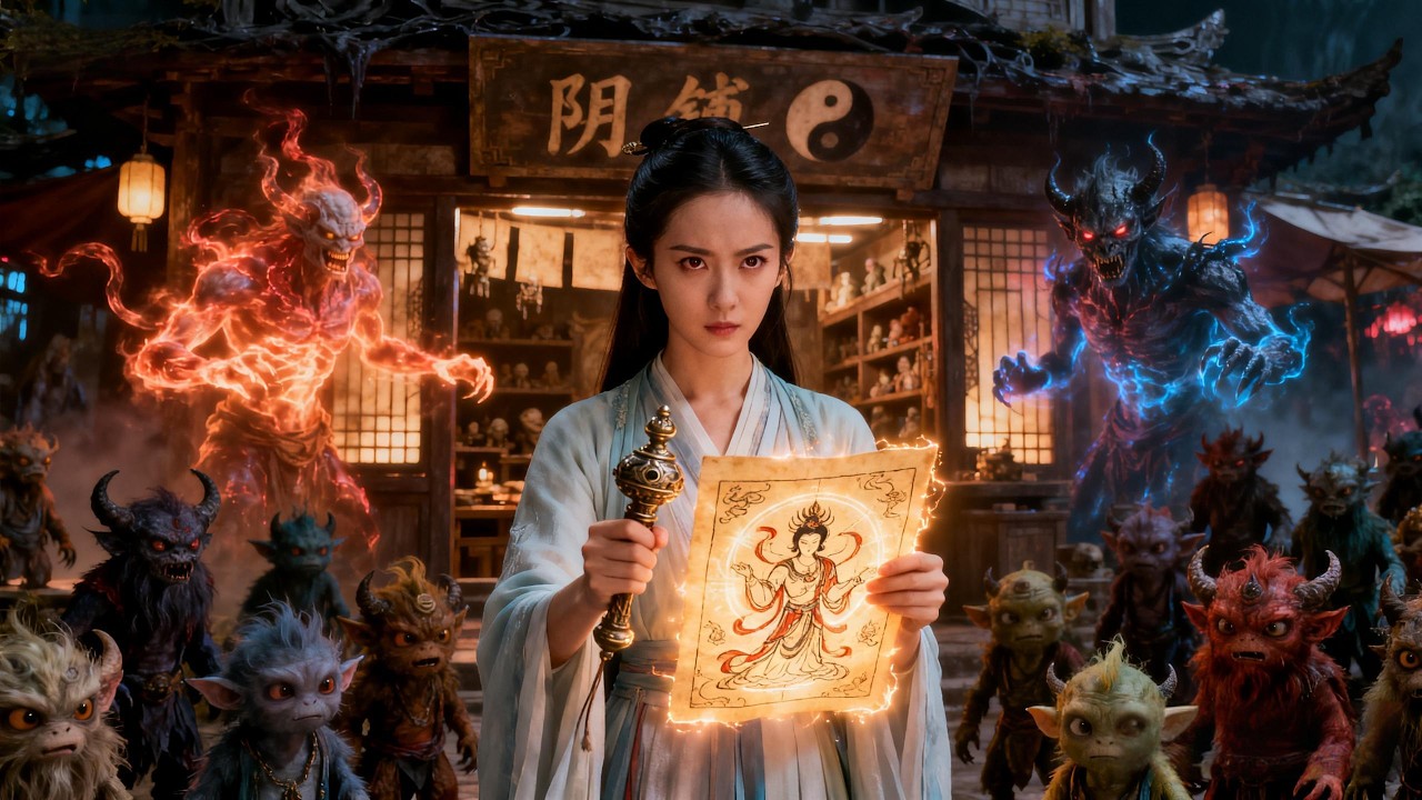 女弟子下凡镇妖，拯救师父！