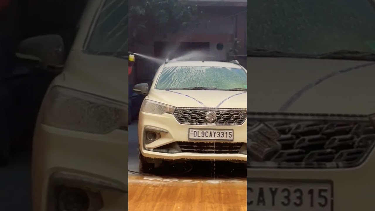 maruti Ertiga 2024 car foam wash in Expert car detailing services mob/-9810464450 