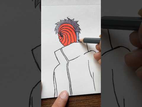 Drawing Obito Uchiha Animedrawing Naruto Itachi Madara Anime Shorts