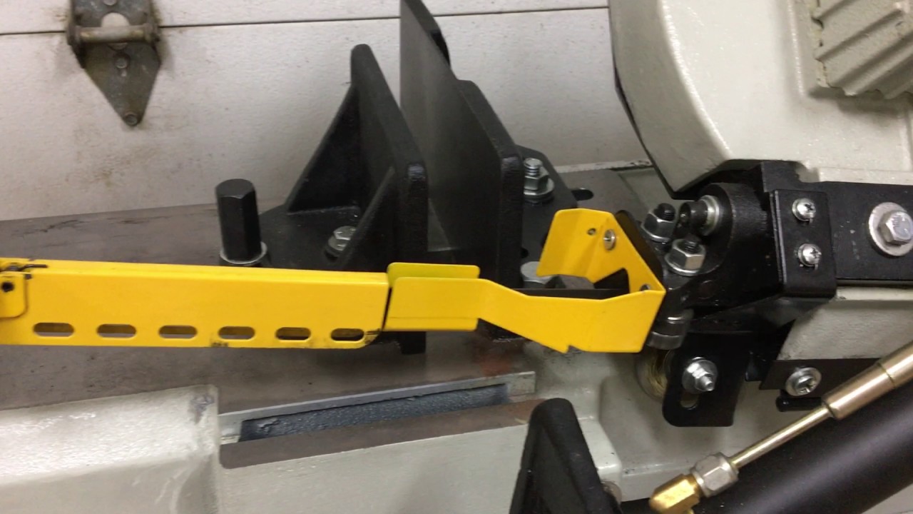 Vectrax horizontal band saw YouTube