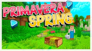 the spring la primavera english and spanish for kids with minecraft