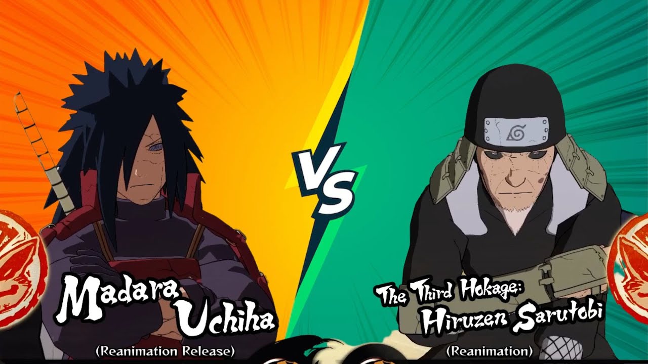 The First Hokage vs. Madara Uchiha (Reanimation) 