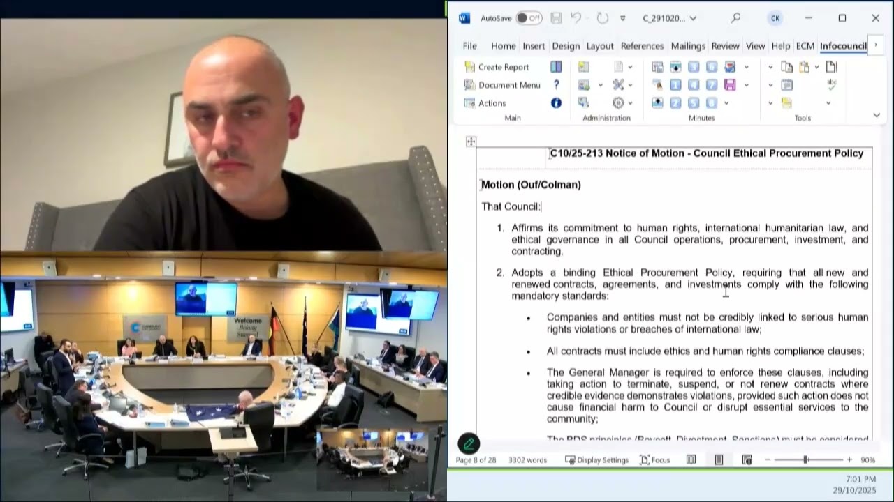 Ahmed Ouf 29 October 2025 - Cumberland Council