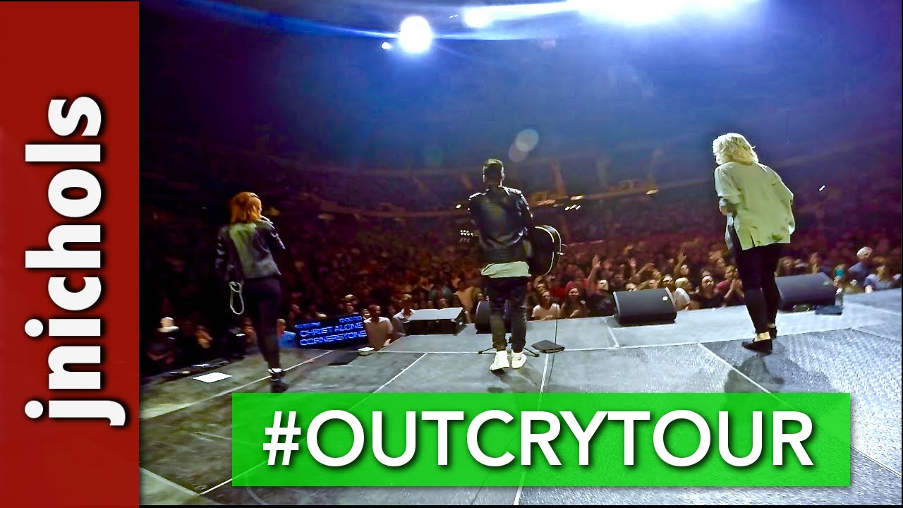 Onstage with Hillsong Outcry Tour YouTube