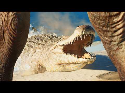 This Mod Lets Deinosuchus Hunt EVERY DINOSAUR In The Game...