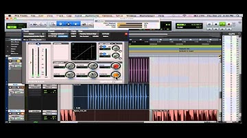 Pro Tools 10 - How to use a Compressor (Compressor/Limiter)