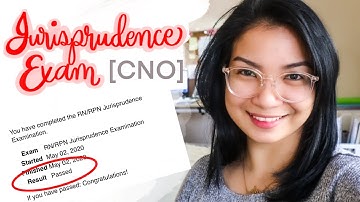 Jurisprudence Exam (CNO) | I PASSED IN ONE TAKE! | How I studied & Exam Tips | Pinoy IENs