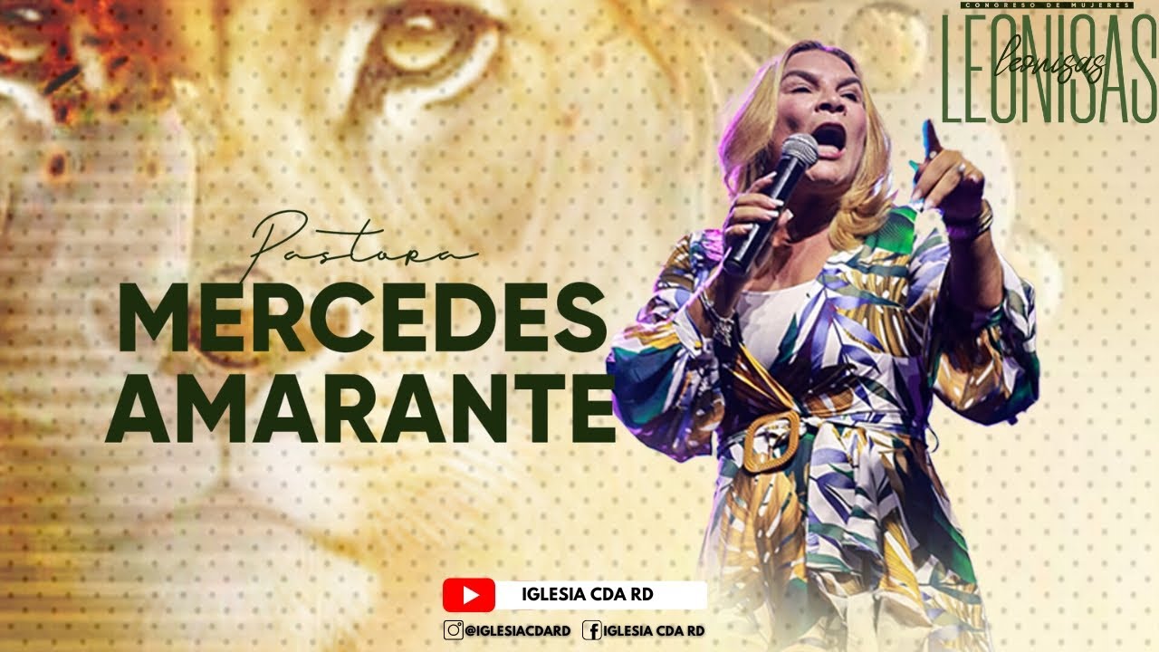 Eres lo que DIOS dijo que eres | PASTORA MERCEDES AMARANTE