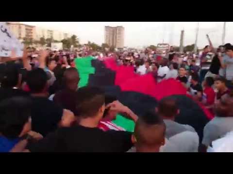 هتافات المتظاهرون في بنغازي اووو صعقااااوي حي علي يا الزهاوي 