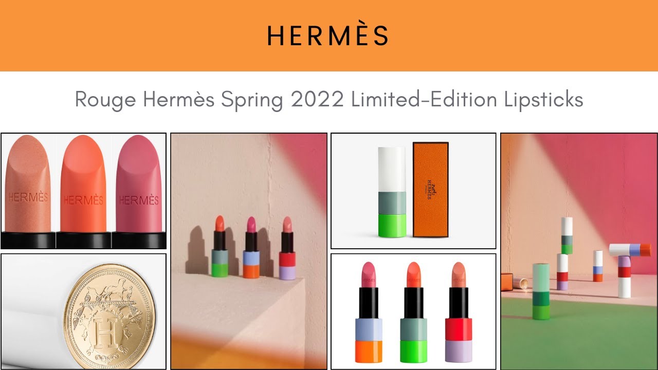 Hermès 62 Rouge Feu Hermés - Limited Edition Matte Lipstick