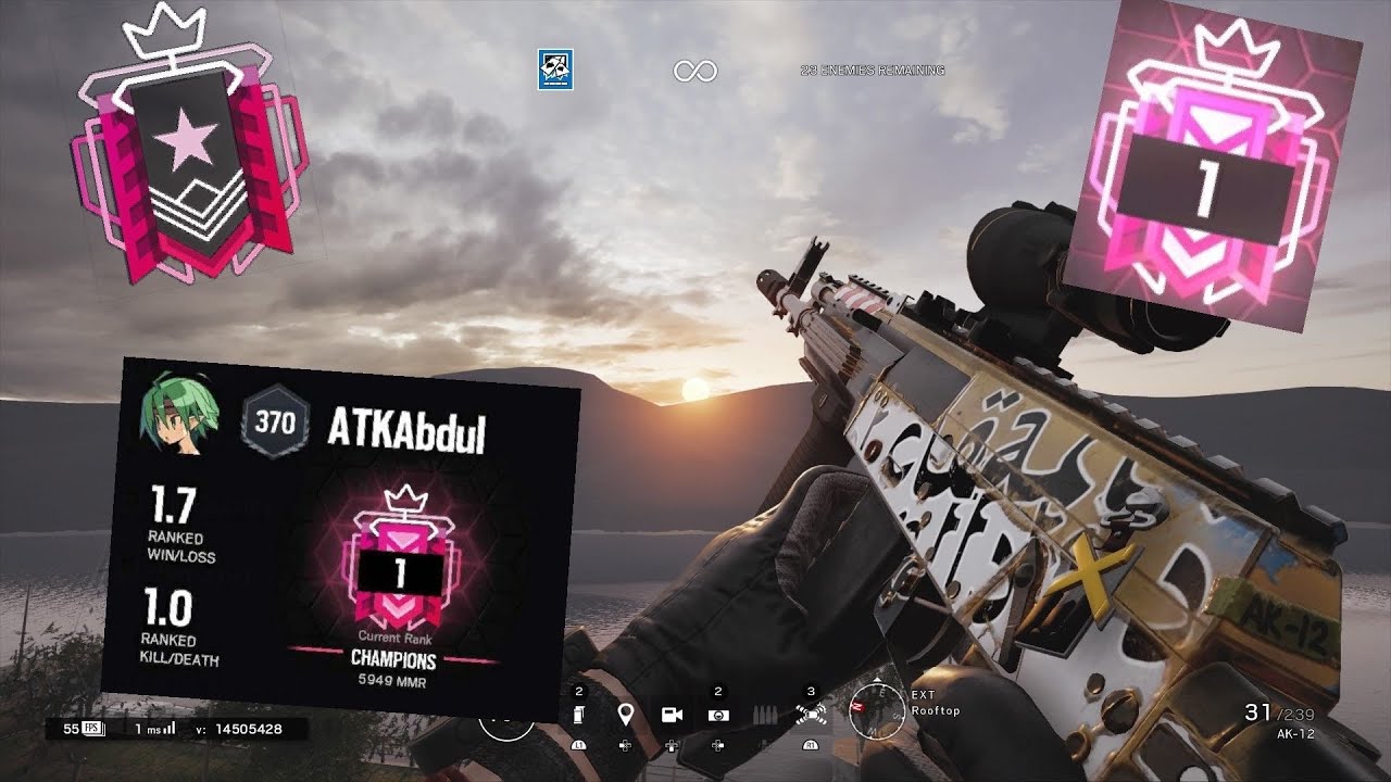 PS4 Champion Ranked and FaceIt Highlights