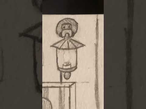 Ghostober Day 6 Haunted House, sad clown moods Ghost art inktober2023 drawing clown