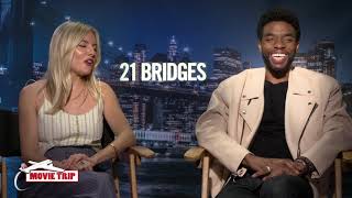 Filming "21 Bridges" in New York