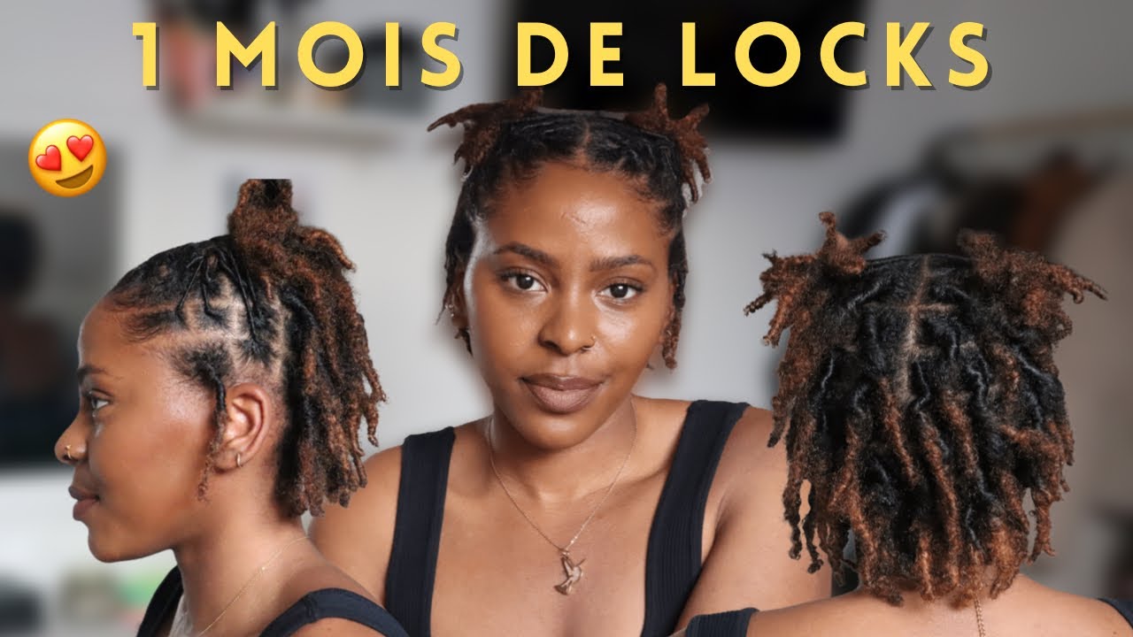 Update Locks: Déjà 1 mois! | Perte de locks, difficultés, premier shampooing + retwist | Maybiyd