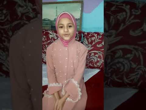 مقطع صغير من أنشودة وإحنا هدية رب الكون بصوت ندى