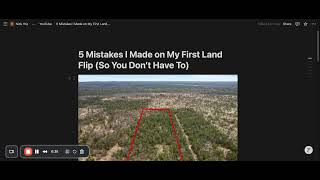 The 5 BIGGEST Mistakes I Made on My First Land Flip (And How You Can Avoid Them)
