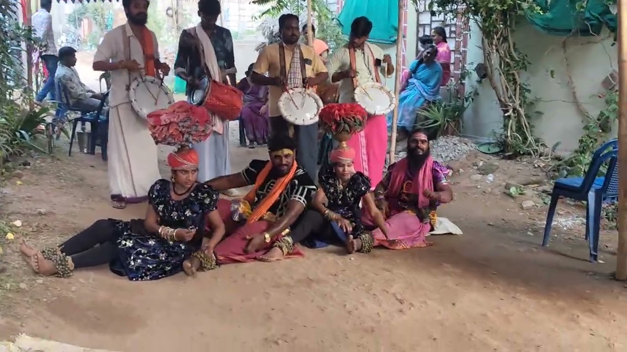 శ్రీ సాయి దుర్గ గరగ నాట్యం వీర నాట్యం బృందం ఇంజరం  సాయి 9553185828