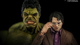 REVIEW : Hottoys  Hulk & Bruce Banner