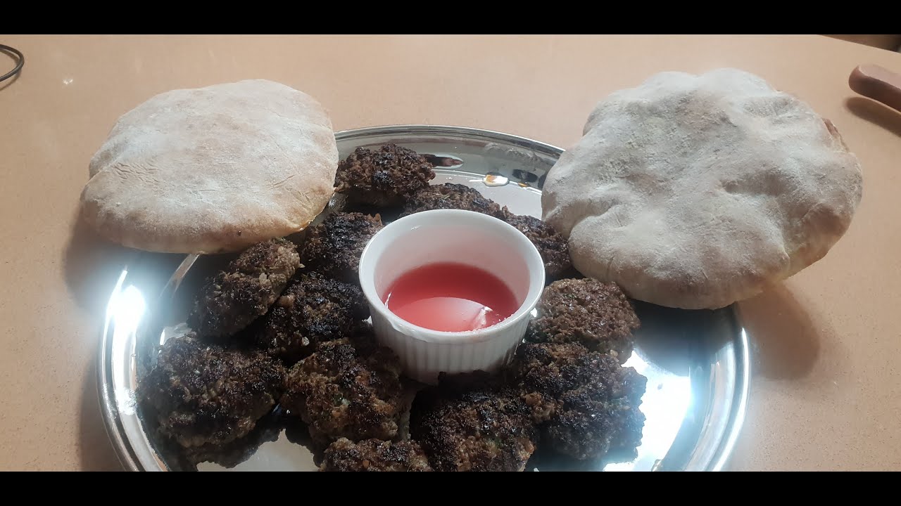 מתכון ללחם מרוקאי וקבב-Recipe for Moroccan bread and kebab