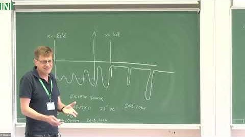 Prof. Gerald Teschl | On the KdV shock problem