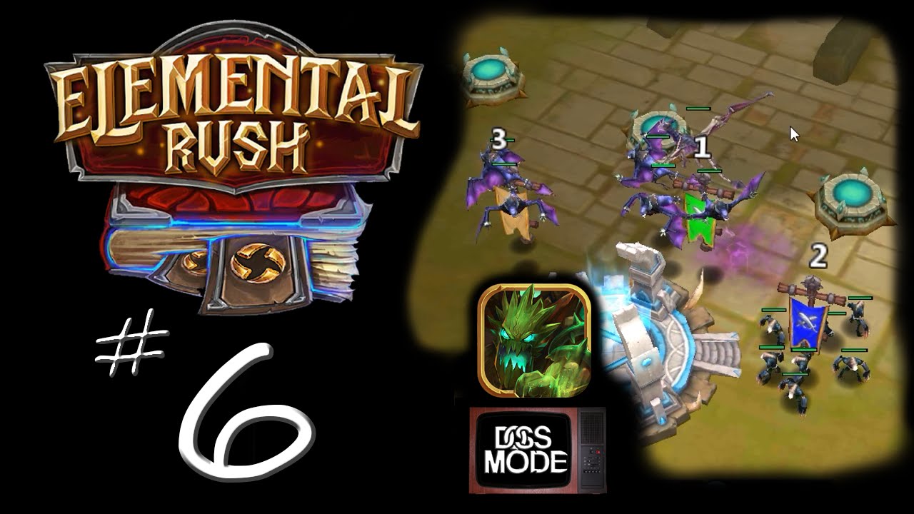 Elemental Rush [Ep06] "Deploying & Attacking Defenses" - Android / iOS ...