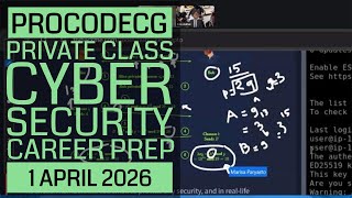 ProCodeCG - Cybersecurity Career Preparation (1 Year Private Program) - Term 1 - Day 11/12