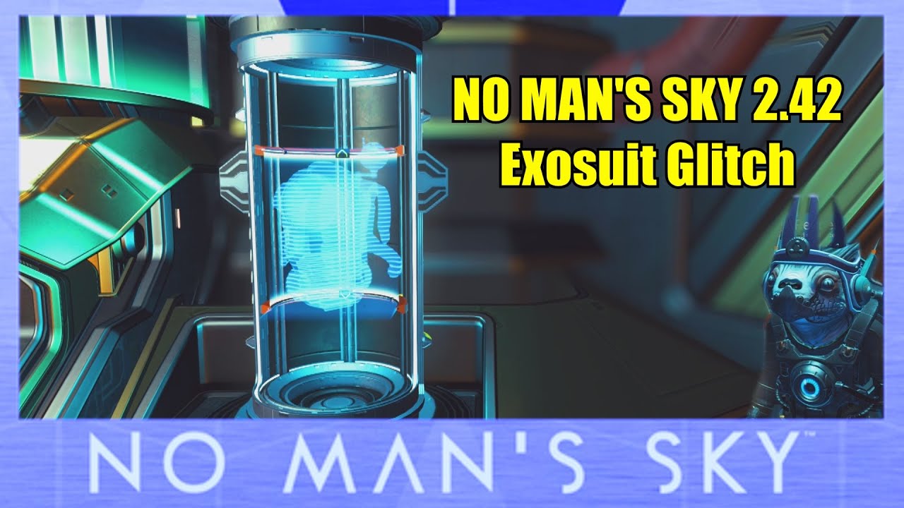 No Man's Sky 2.42 Exosuit Glitch - YouTube