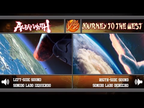 Asura's Wrath vs Journey to the West Scene Comparison - Comparación escenas