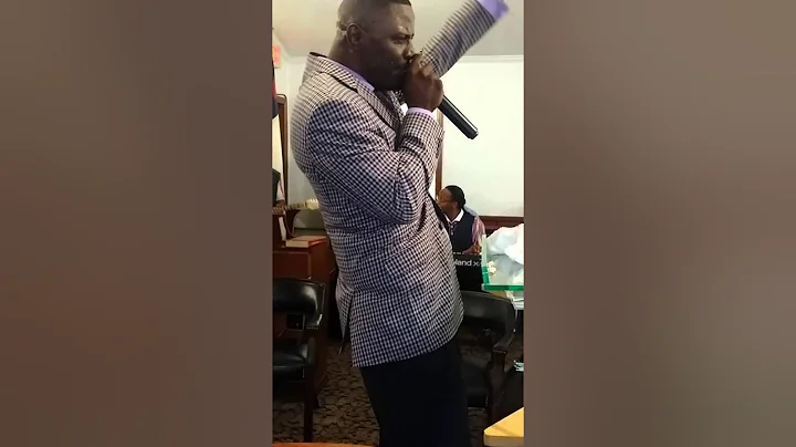 Pastor Ronald Broussard of Marianna Ark