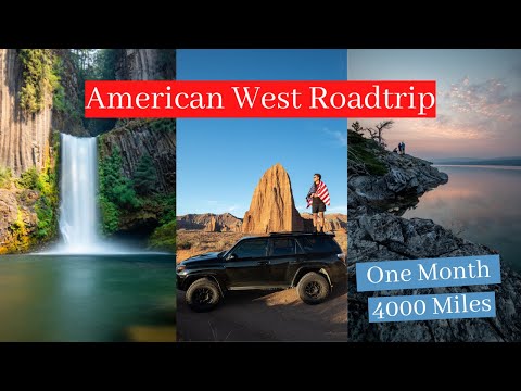 American West Road Trip! 4000 Miles!