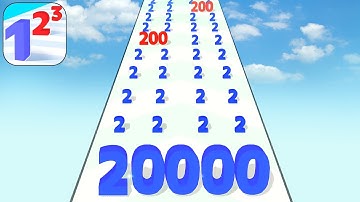 Satisfying Mobile Game Number Masters Top Android,iOS Gameplay Walkthrough Big Update Max Speed Run