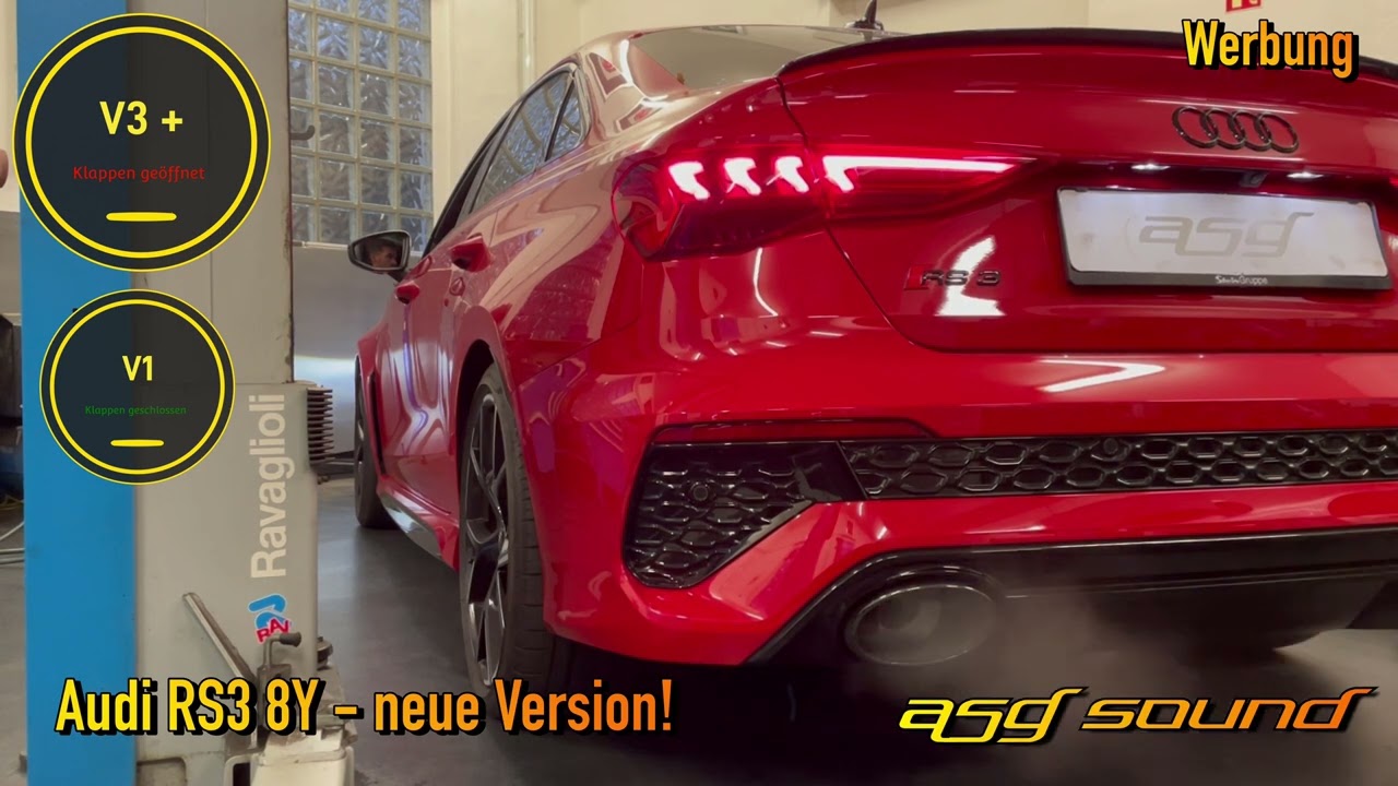Audi RS3 8Y | V1/V3+ | ASG Sound | Sportauspuff