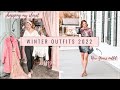 WHAT I WORE FOR NEW YEARS & SHOPPING MY CLOSET FOR WINTER OUTFITS | WINTER OUTFIT IDEAS 2022