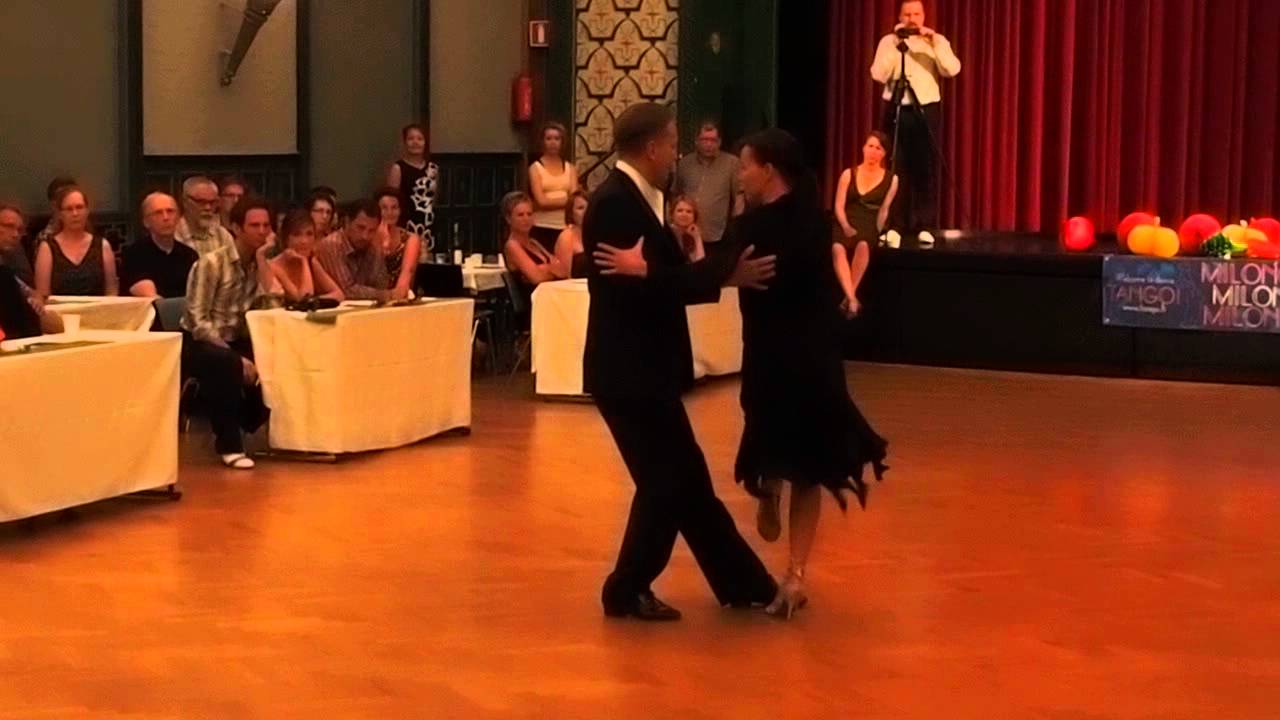 John & Nina Krook at Varala Summer Tango Camp 2013-07-19