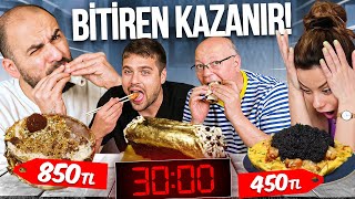 1 Dakikada En Pahalı Siparişi Veren Kazanır | Bitirmek Zorundasın!