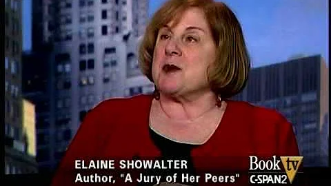 Book TV: Elaine Showalter, author of "A Jury of He...