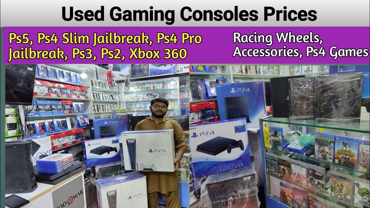 Ps5, Ps4 Slim, Ps4 Pro, Ps3, Ps2 Xbox 360, Used Ps4 Games Price At Rainbow Centre Karachi