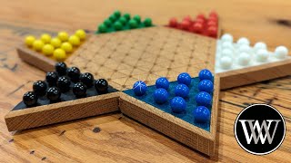 Wooden Chinese Checkers Board