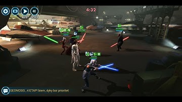 Padme CAT vs Savage Opress, Darth Maul, Sidius (GAC 3v3) [54 banners]