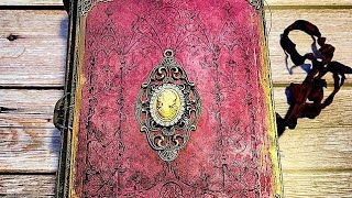 (sold, thank you) Junk Journal Flipthrough - The Fox Sisters: Leah, book one