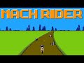 Mach rider fc  famicom  nes game  fighting endurance and solo courses session 