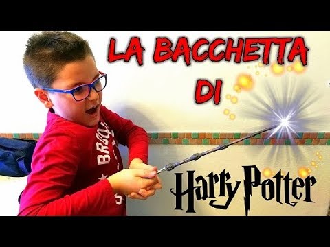 La bacchetta sputafuoco di Harry Potter spara palle di fuoco e