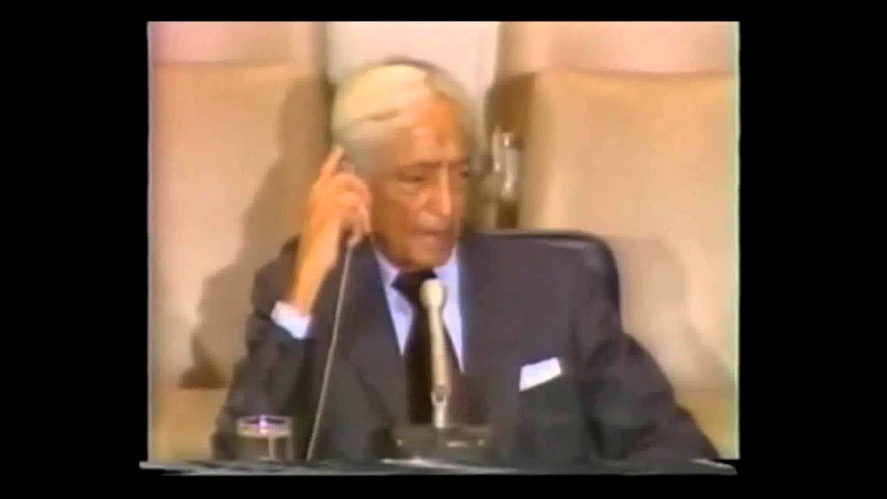 KRISHNAMURTI en las Naciones Unidas sub español 1985