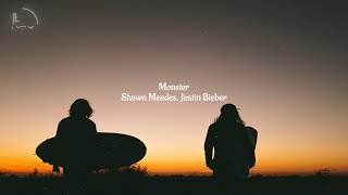 Shawn Mendes, Justin Bieber - Monster (Lyrics Video)