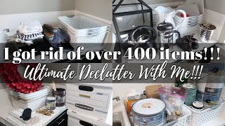 THE MINIMALISM GAME | DECLUTTERING OVER 400 ITEMS FROM OUR HOME!