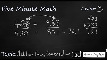 3rd Grade Math Addition Using Compensation