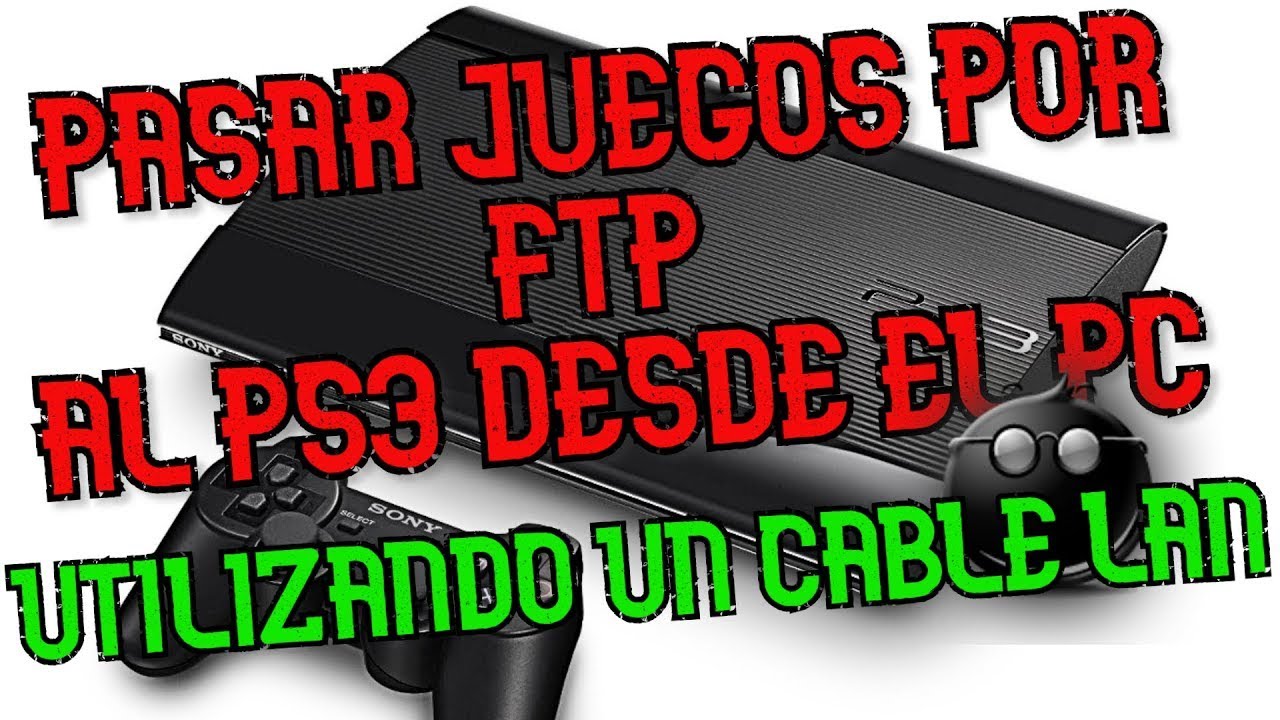 Como Transferir Juegos de PS3 desde la PC al PS3 SIN USB - YouTube